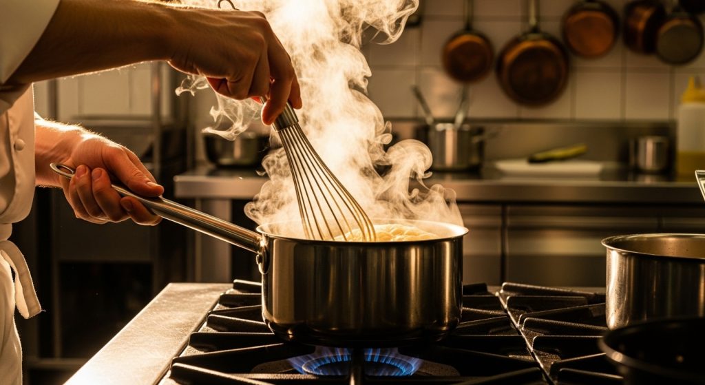 Emulsion Stability in Sauces and 4 Proven Rules for Flawless Texture showing emulsion stability in sauces