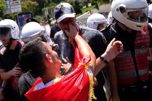 Albania Anti-Government Protests Spark 4 Critical Crises as Violence Escalates in Tirana illustrating albania anti-government protests