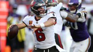 Baker Mayfield Ignites 3 Major Stakes in a Fierce Week 7 Return illustrating baker mayfield