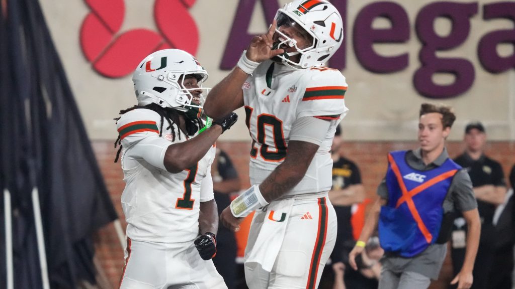 Darian Mensah Fuels 3 Major Breakthroughs as Miami Charges Into Fierce Rivalry War illustrating darian mensah