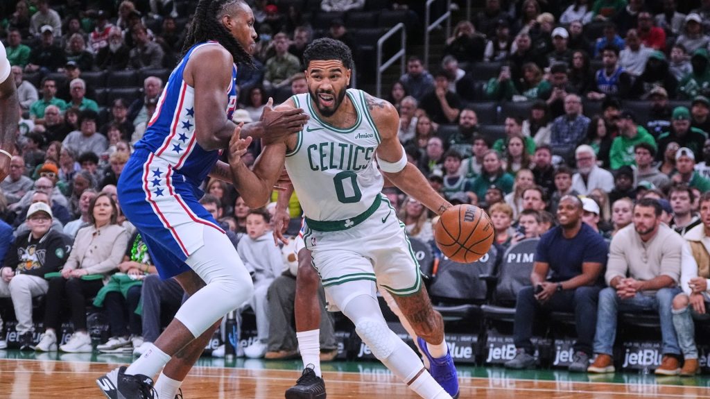 Jayson Tatum Faces 3 Critical Celtics Realities After Shocking Jaylen Brown Trade illustrating jayson tatum