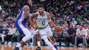 Jayson Tatum Faces 3 Critical Celtics Realities After Shocking Jaylen Brown Trade illustrating jayson tatum