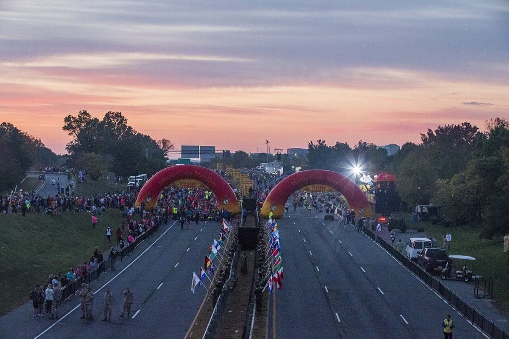 Marine Corps Marathon Route Unveils 5 Critical Closures Across the Capital illustrating marine corps marathon route