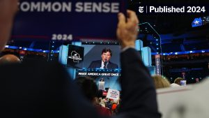 Tucker Carlson Triggers 5 Explosive Battles Across the Political Divide illustrating tucker carlson