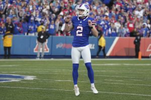 Tyler Bass Surges Under Monday Night Pressure With 3 Crucial Buffalo Bills Turning Points illustrating tyler bass