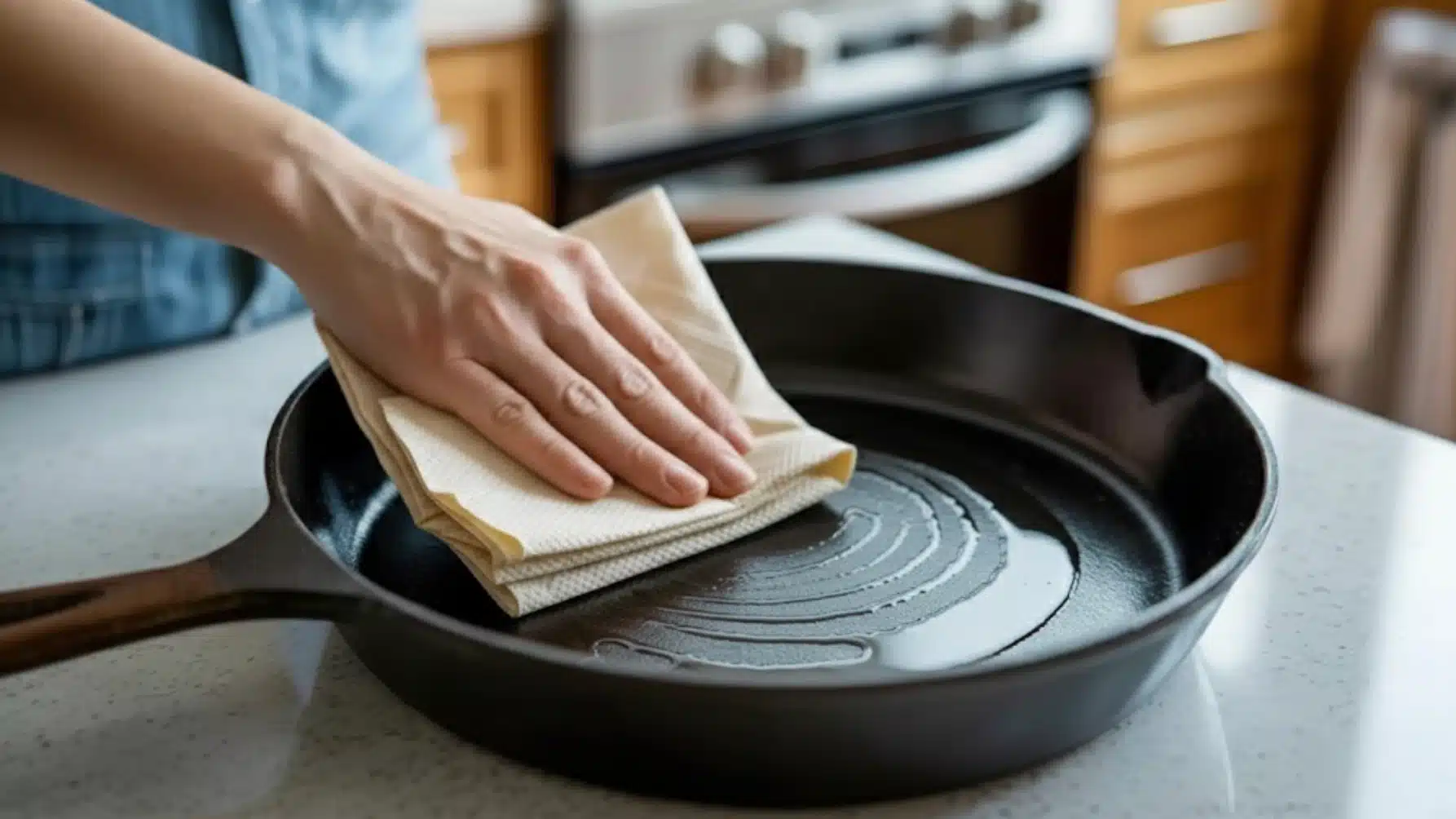 Detailed breakdown illustrating why cast iron seasoning mechanics matters