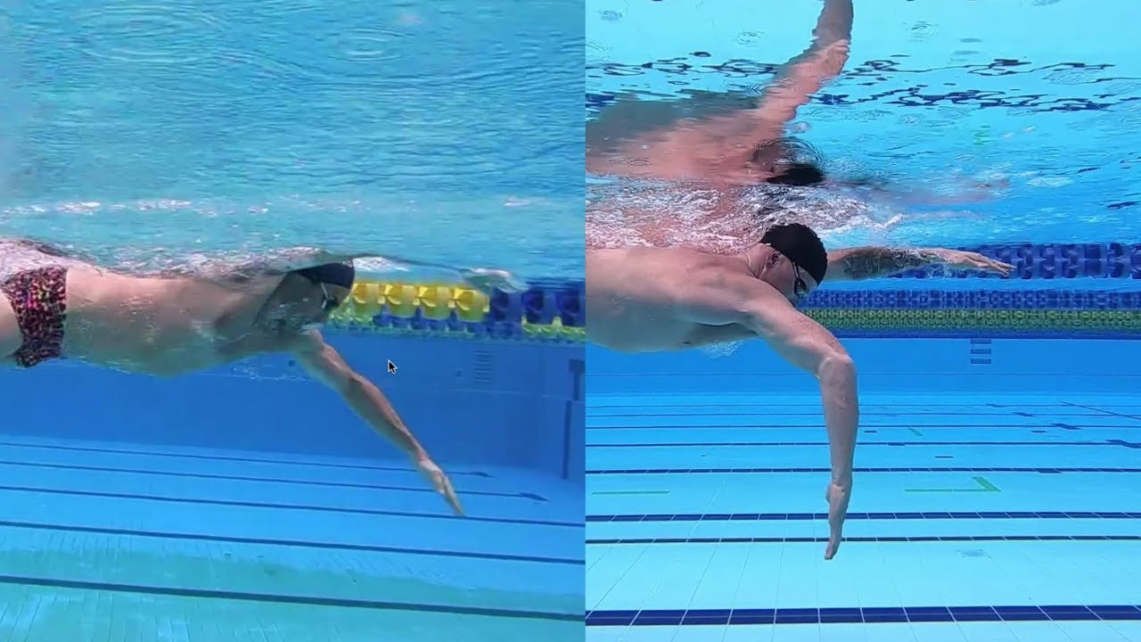 Detailed breakdown illustrating why freestyle swimming mechanics matters