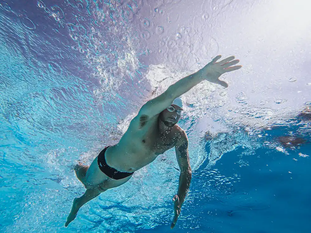 Detailed breakdown illustrating why freestyle swimming propulsion mechanics matters
