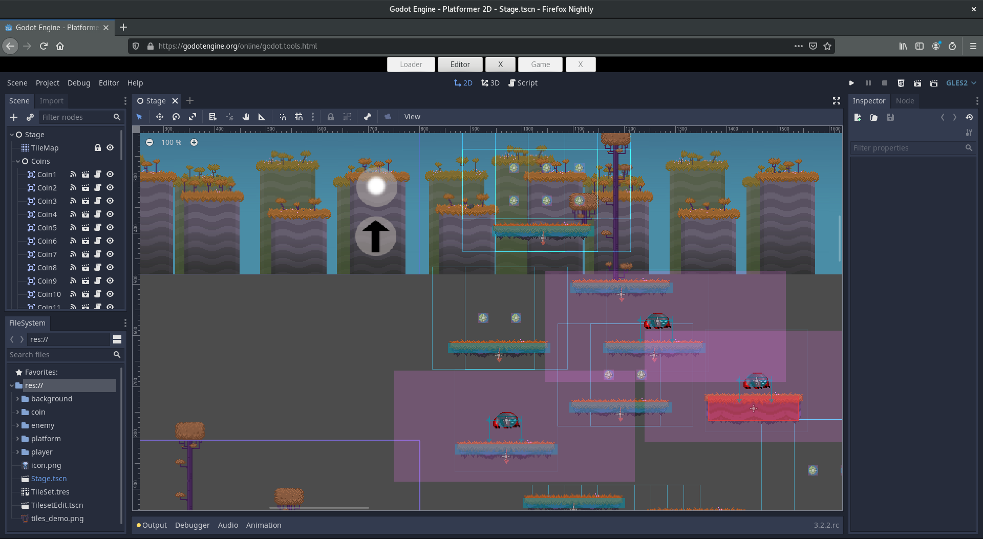 Detailed analysis view examining ai games