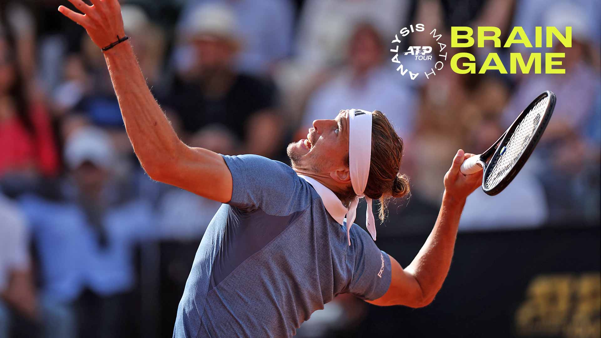 Detailed analysis view examining alexander zverev