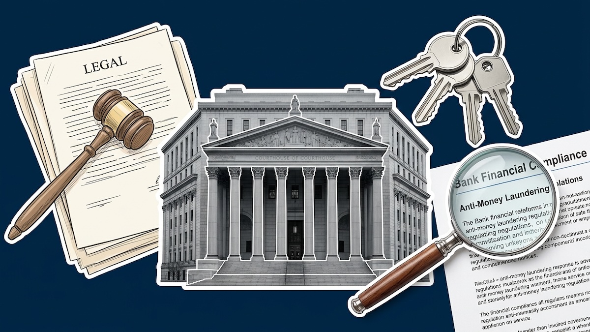 Detailed analysis view examining bank of america fine