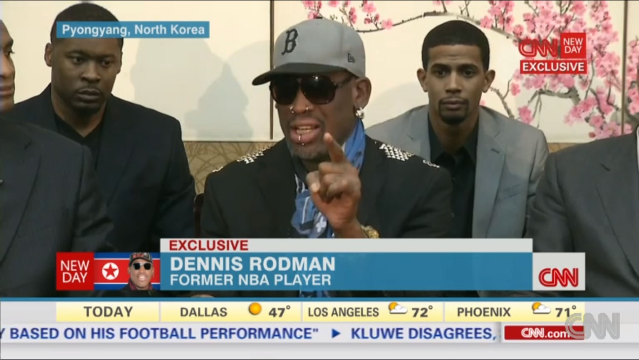 Detailed analysis view examining dennis rodman