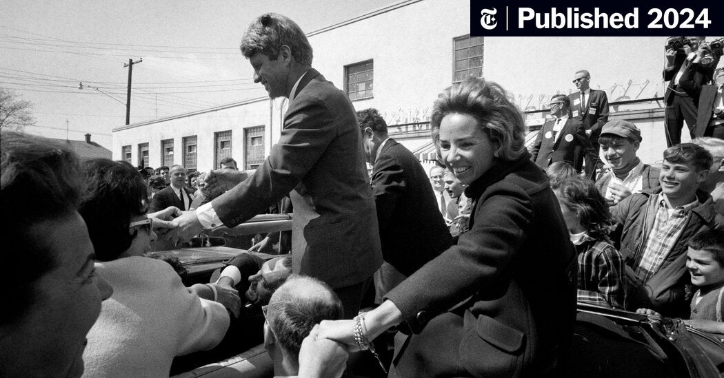Detailed analysis view examining ethel kennedy