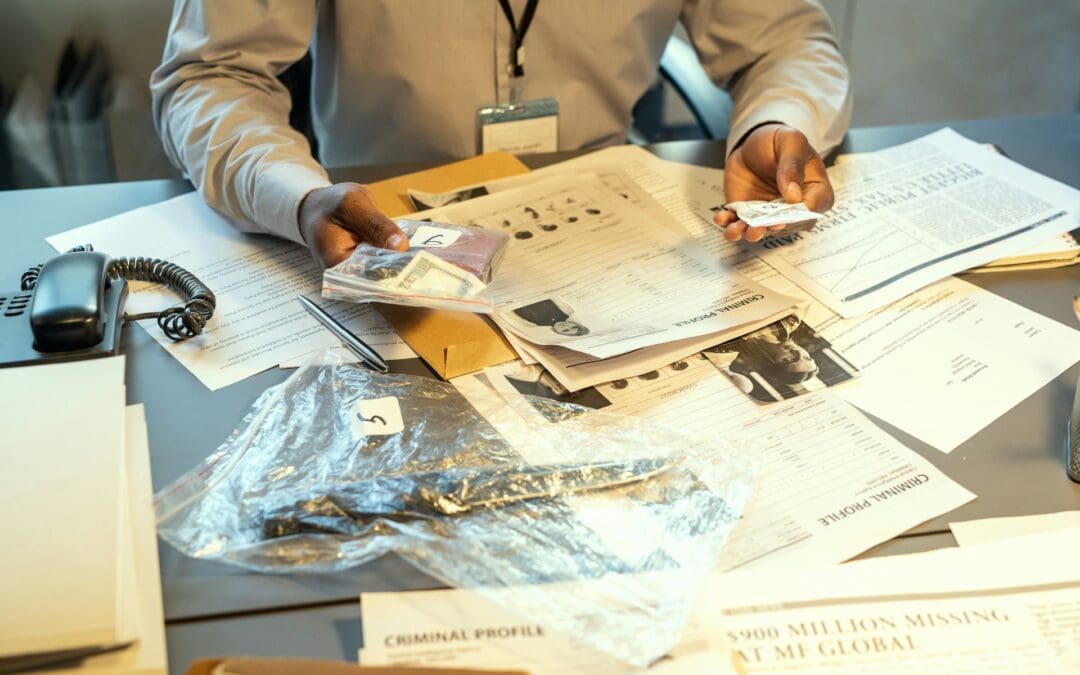 Detailed analysis view examining fraud whistleblowers