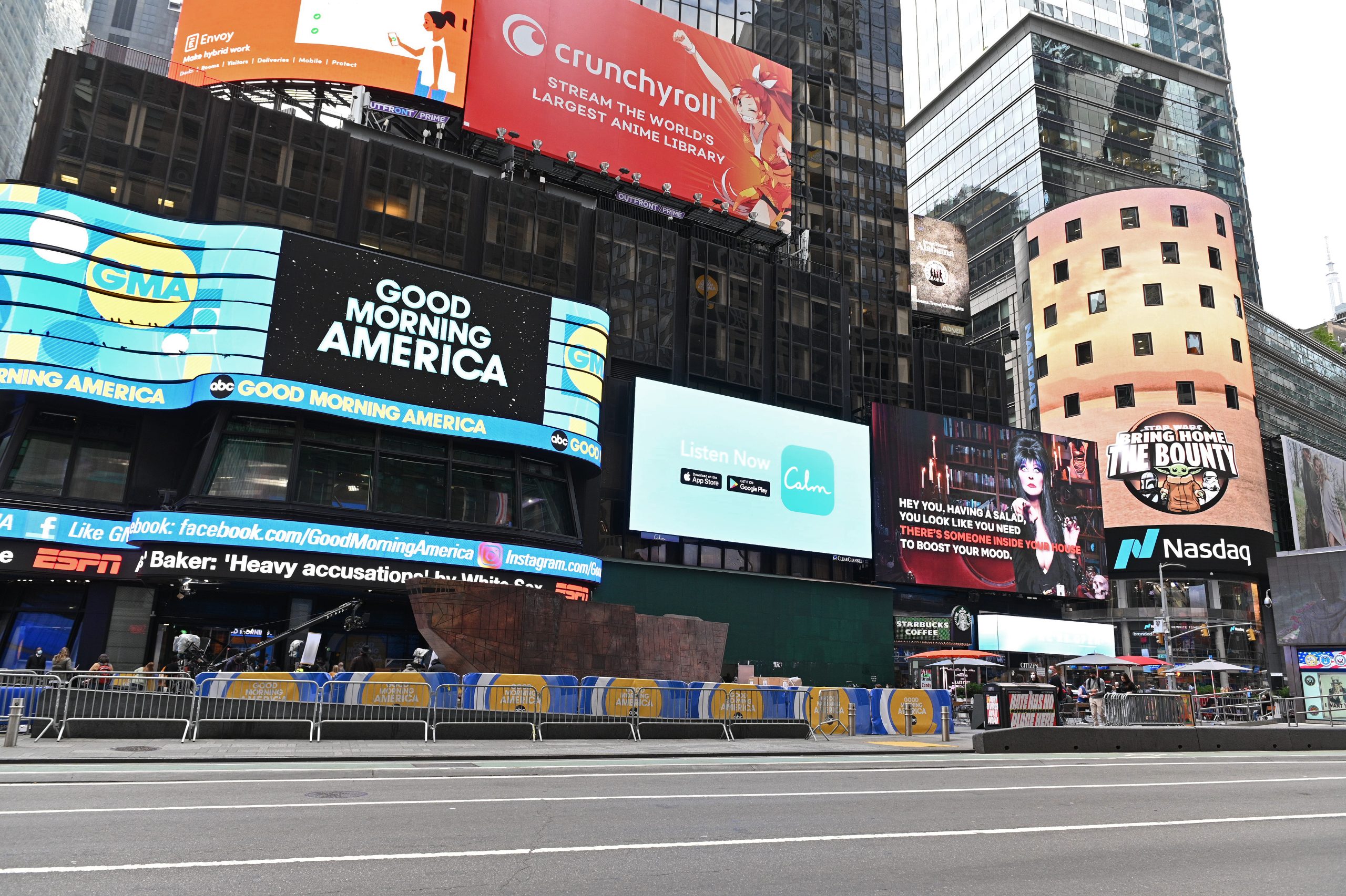 Detailed analysis view examining good morning america
