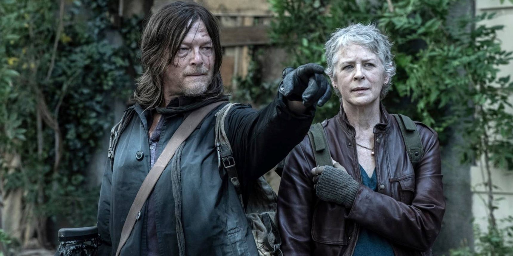 Detailed analysis view examining the walking dead